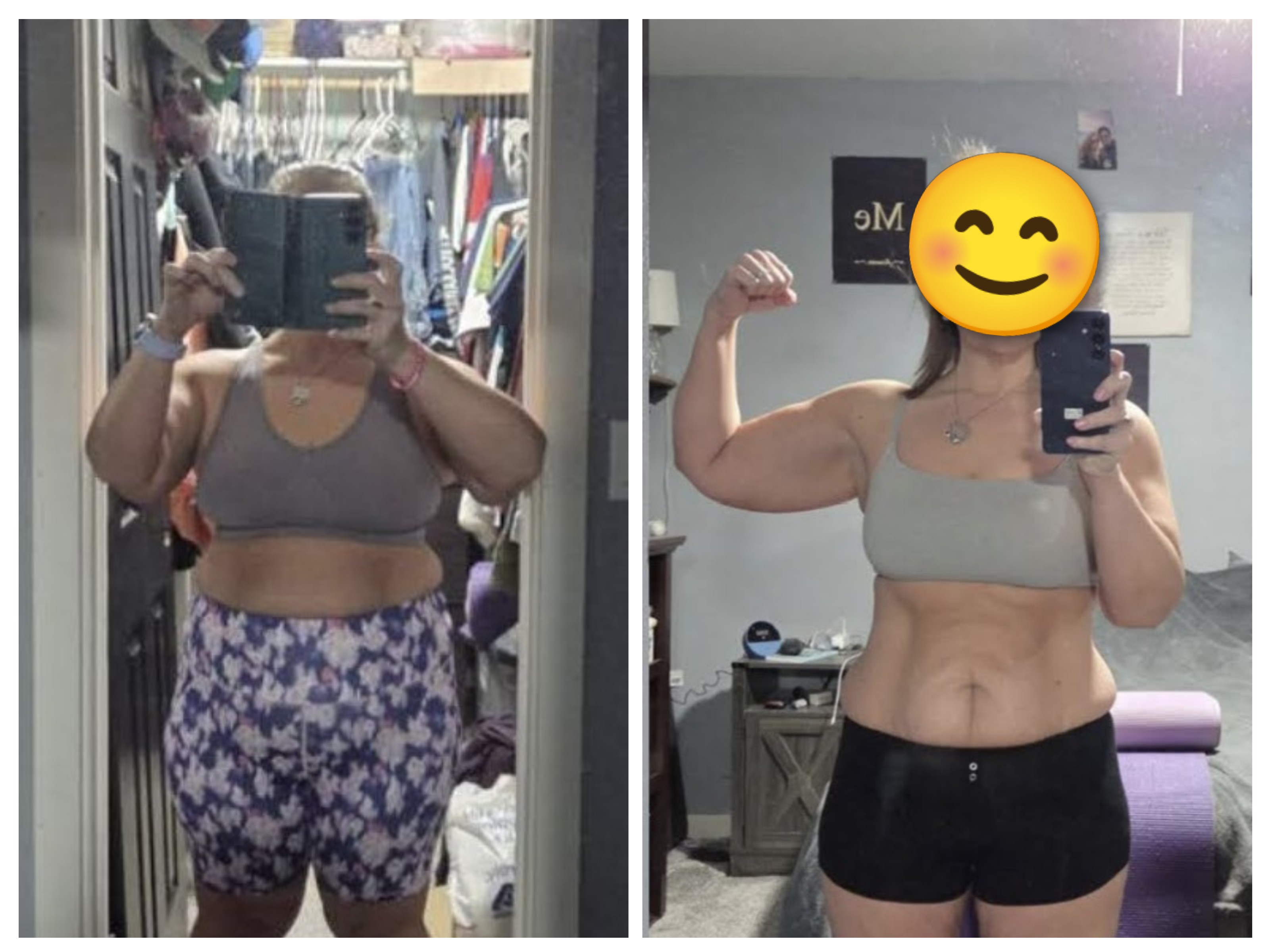Whitney: Flex Appeal client before and after